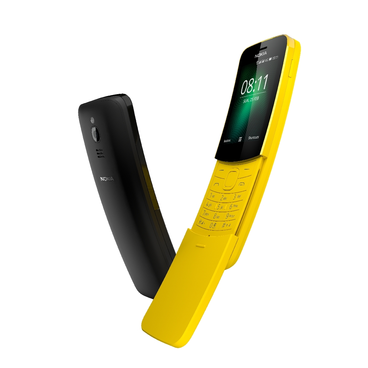 Nokia 8110 4G - необычный смартфон-слайдер в форме 