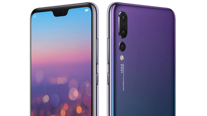 Новинка Huawei P20 Pro – рендеры в разных цветах и особенным положением камеры