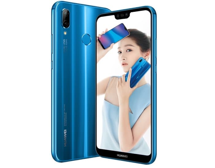 Смартфон Huawei Nova 3e: 24Мп фронталка и дисплей Full HD+