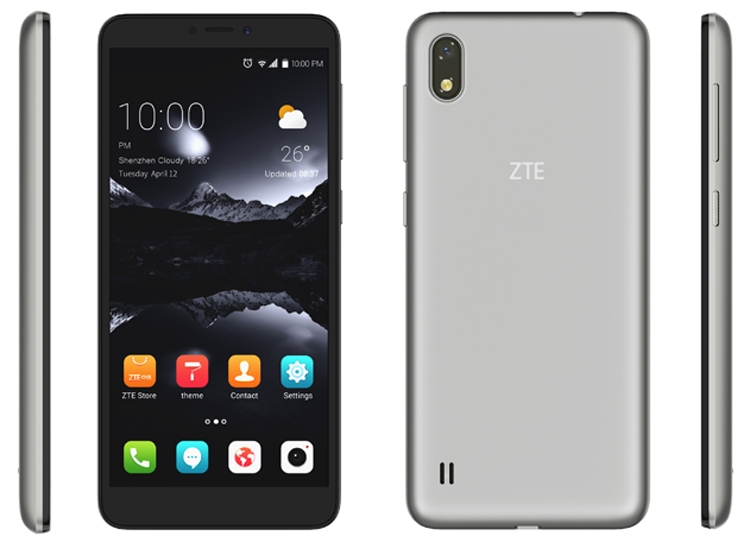 ZTE занят скорым релизом бюджетного смартфона A606 с дисплеем HD+