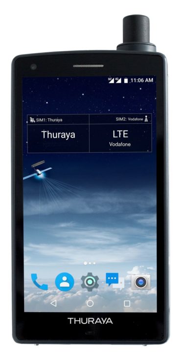 Thuraya X5-Touch: первый смартфон-гибрид с спутниковым телефоном