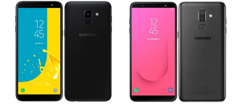 Устройства Samsung Galaxy J6 и J8 снабдили дисплеями Super AMOLED Infinity Display