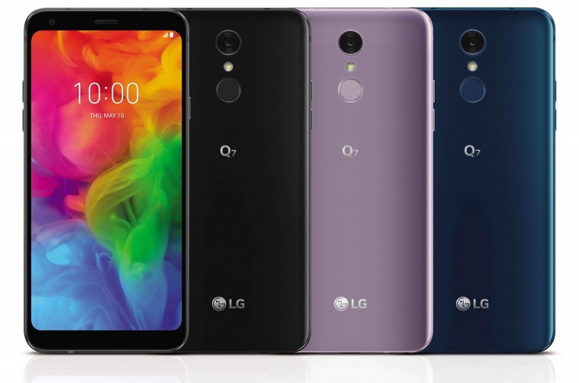 Устройство LG Q7 с дисплеем HD+ FullVision дебютировало в 3 версиях