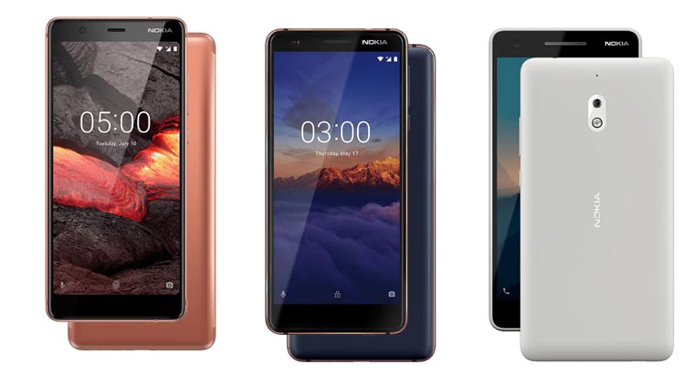 Официальный релиз новинок Nokia 5.1, Nokia 3.1 и Nokia 2.1 на базе Android Oreo