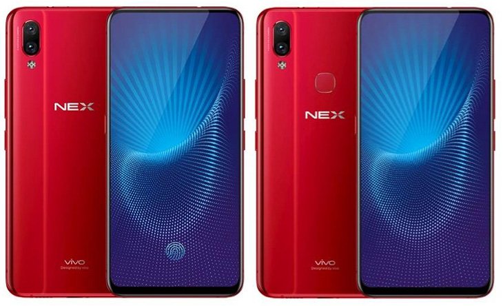 Официальные спецификации смартфонов Vivo NEX и NEX S