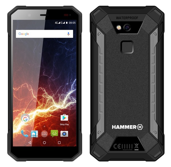 Новинка HAMMER Energy 18x9 : защитный смартфон родом из Польши