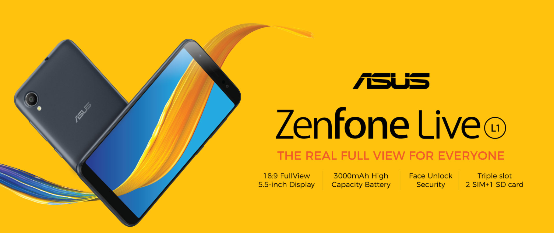 Новинка ASUS Zenfone Live L1 получила операционку Android Go и ценник в 110 долларов США