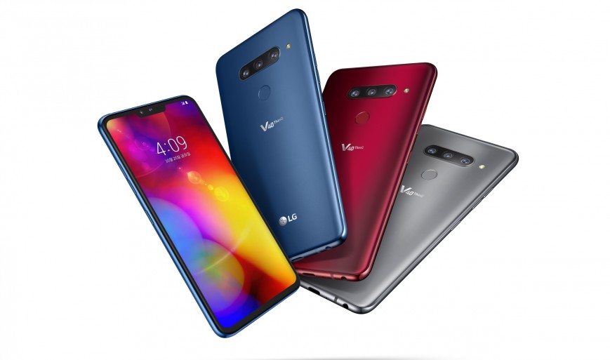 Официально. Релиз смартфона LG V40 ThinQ