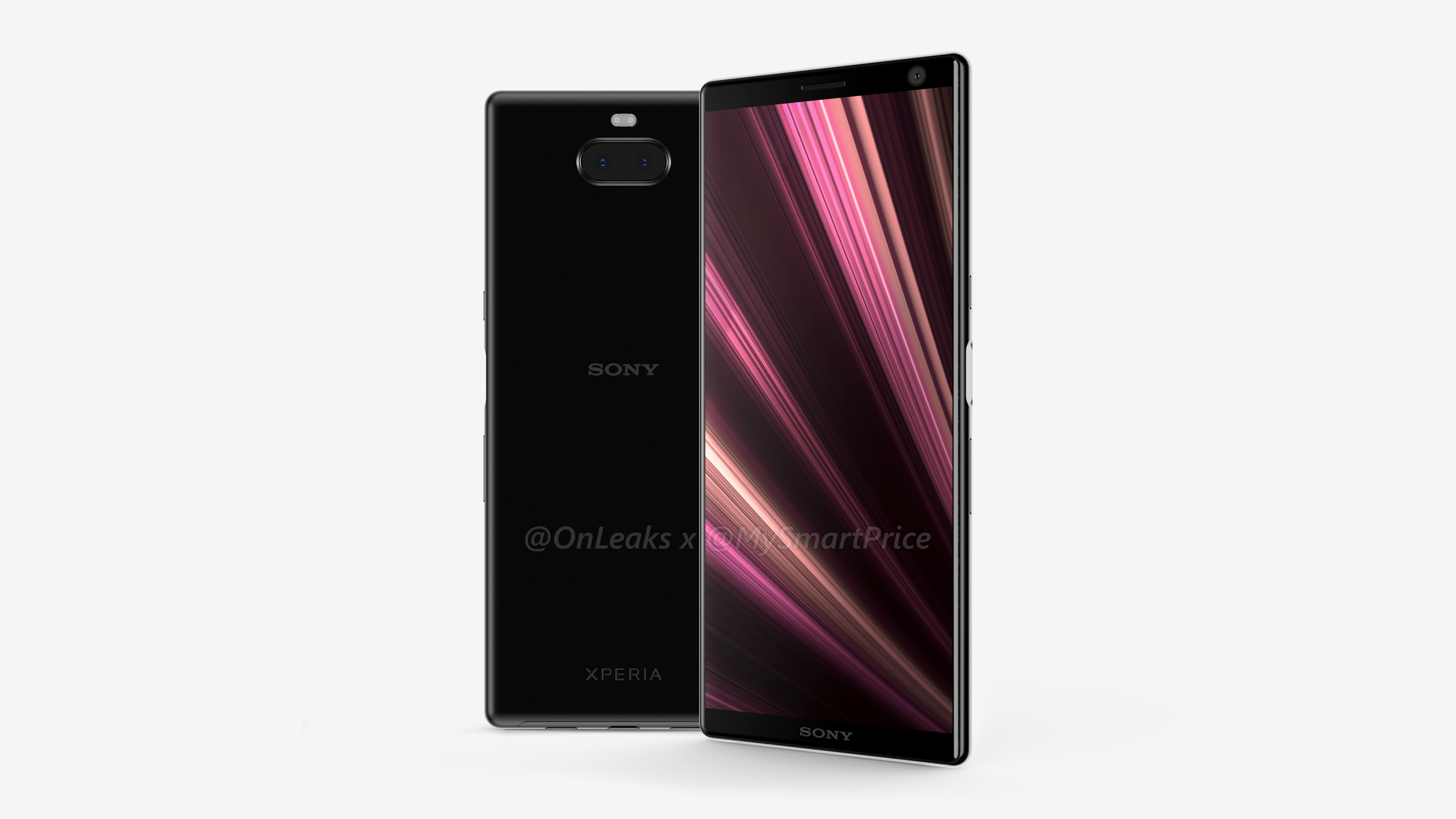 Очередной рендер смартфона Sony Xperia XA3 Ultra  