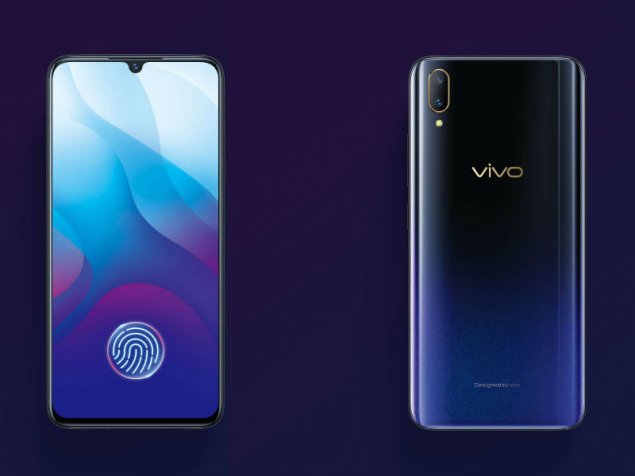 Новинка Vivo V11 получила подэкранный сканер отпечатков пальцев