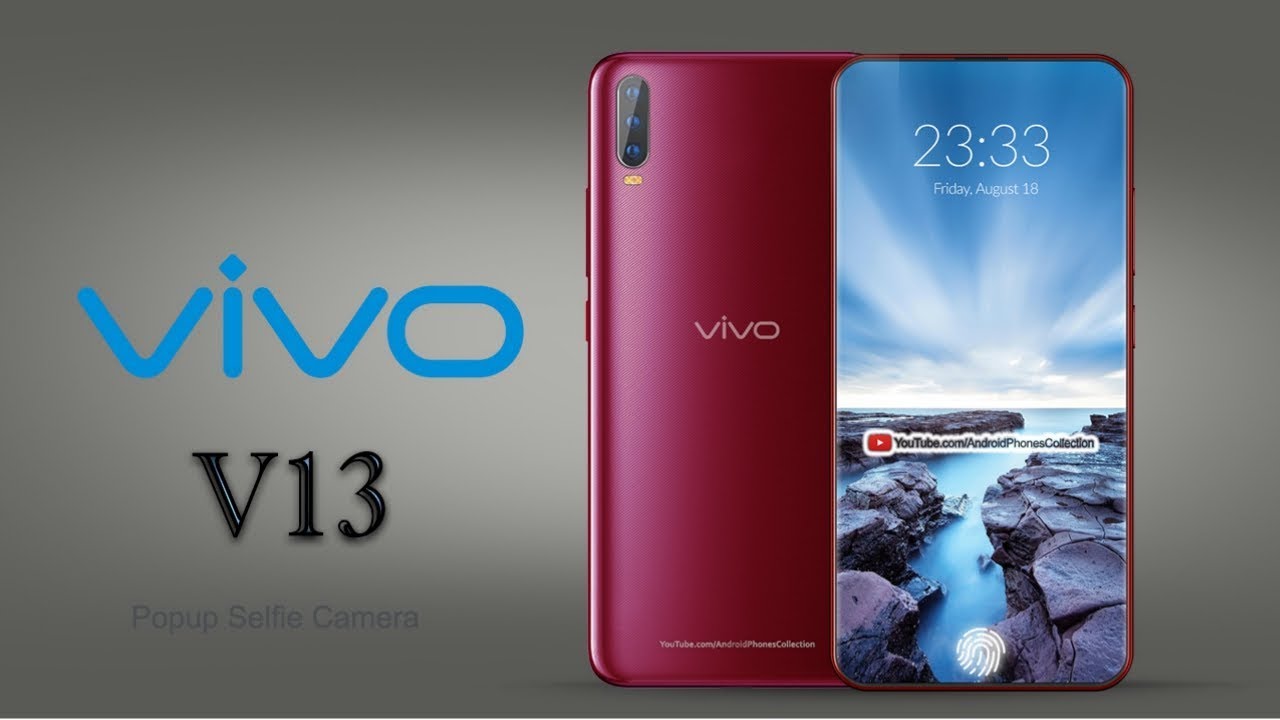 Новинка Vivo V13 Pro: 5 камер с разрешением 100 МП в сумме