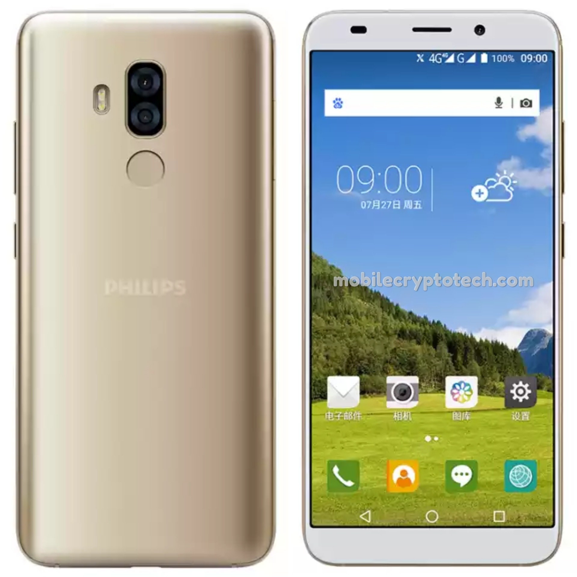  Анонсированны характеристики нового Philips Xenium S562Z