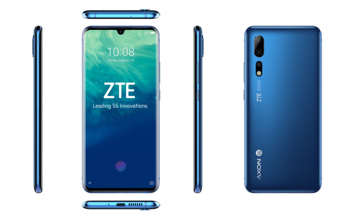 На MWC-2019 представили новый ZTE Axon 10 Pro 5G