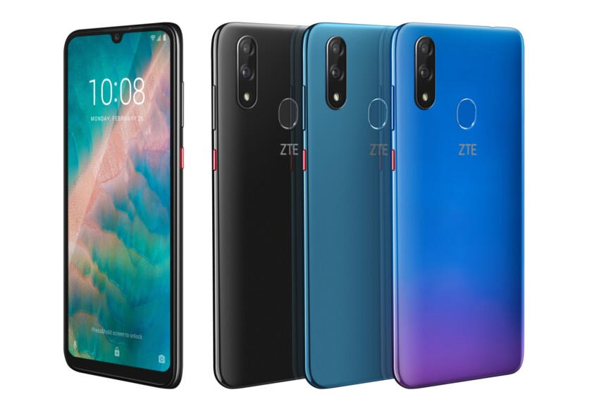 На MWC-2019 представлен ZTE Blade V10 с 32 МП фронталкой