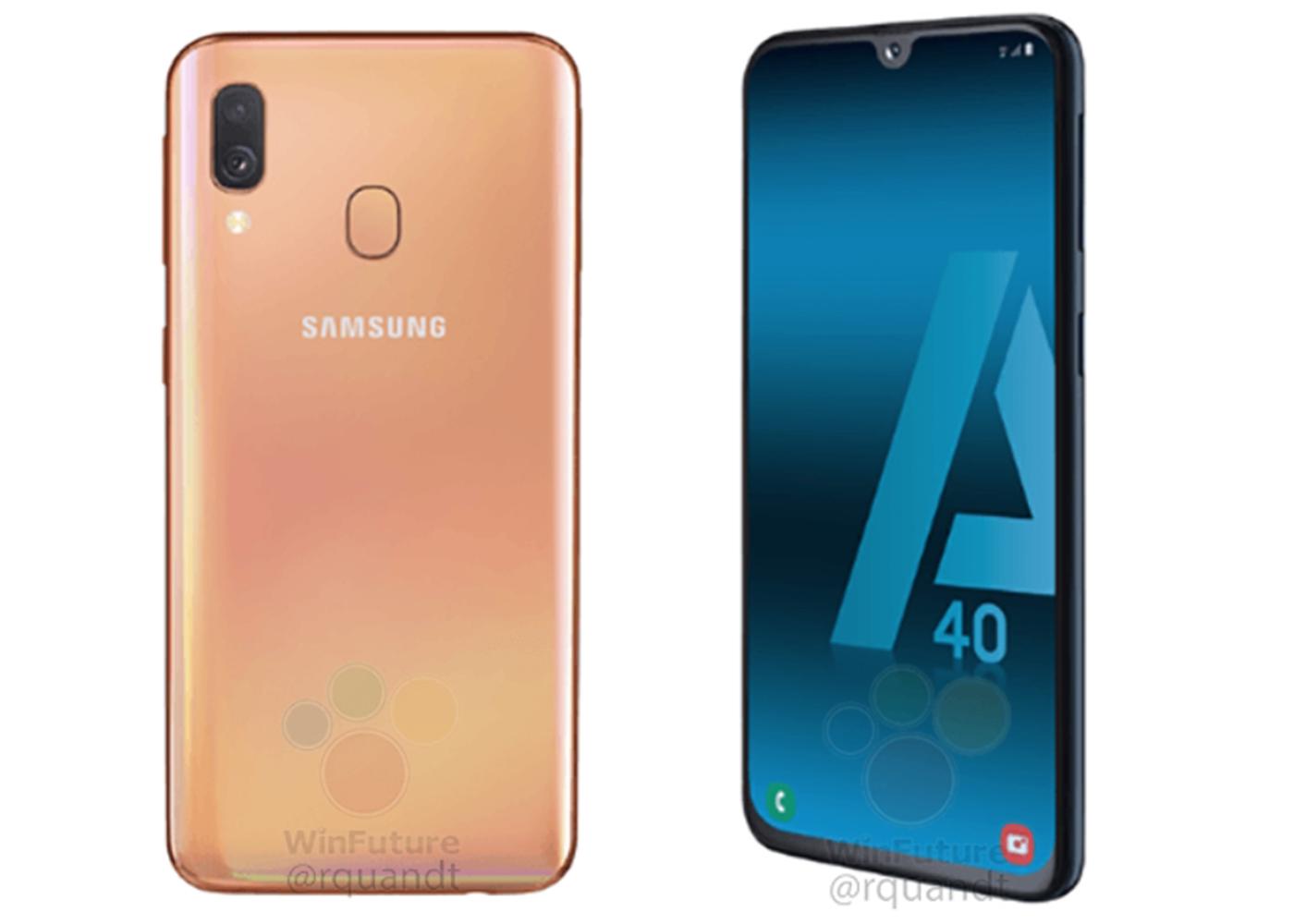 Утечка о ТТХ и стоимости нового Samsung Galaxy A40