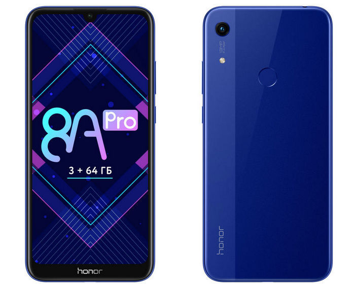 Анонс Honor 8A Pro: много памяти, отсутствие NFC и релиз в СНГ