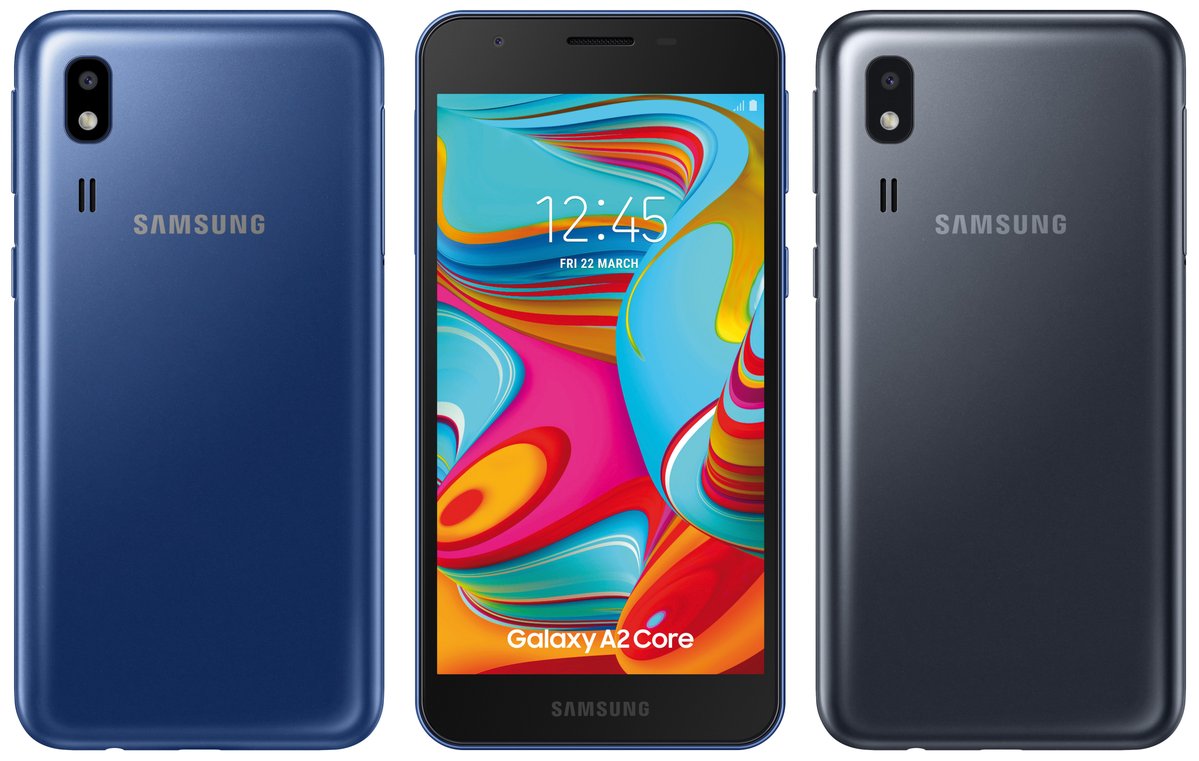 Ультрабюджетный Samsung Galaxy A2 Core выпущен для рынка Индии