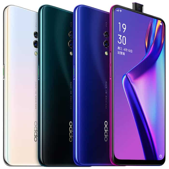 Официальная презентация смартфона OPPO K3: выдвижная фронталка и дактилоскопический сенсор в экране