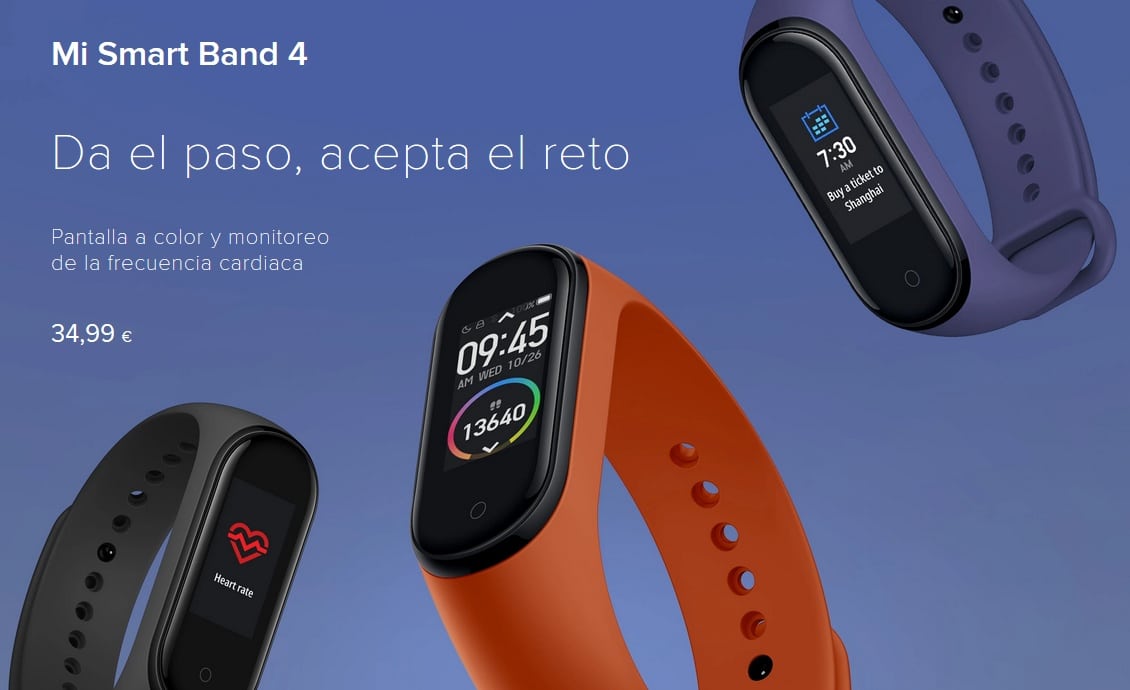 Выпущено 4 поколение фитнес-браслета Xiaomi Mi Band 4