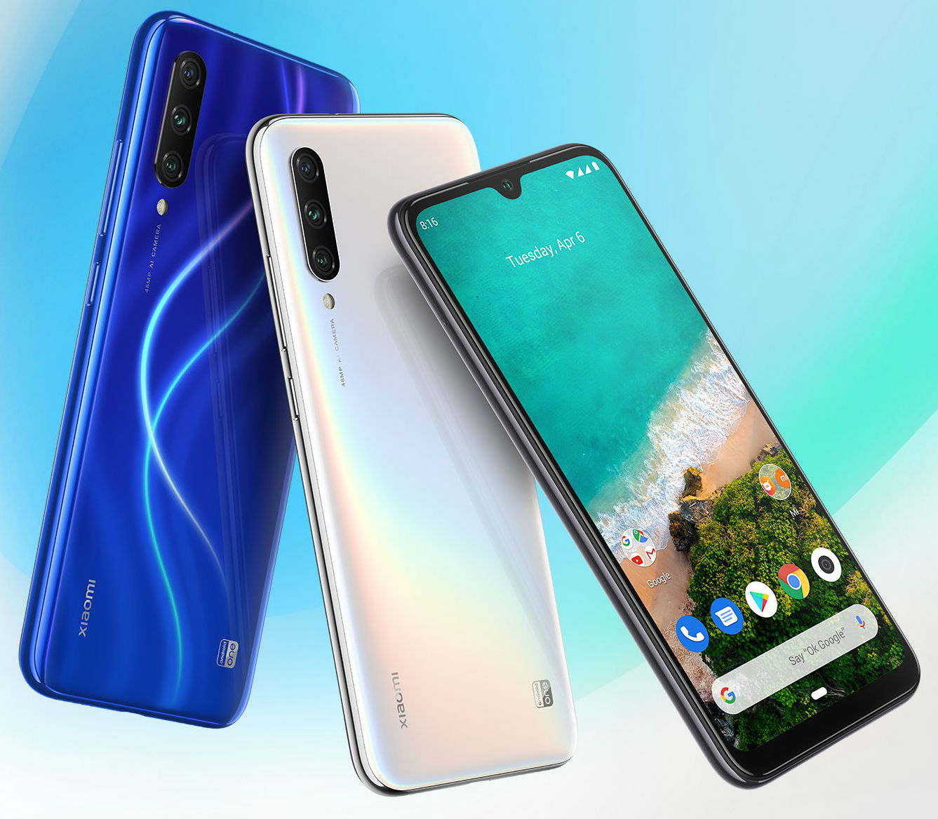 Устройство Xiaomi mi A3 получит 3 версию операционки Android One