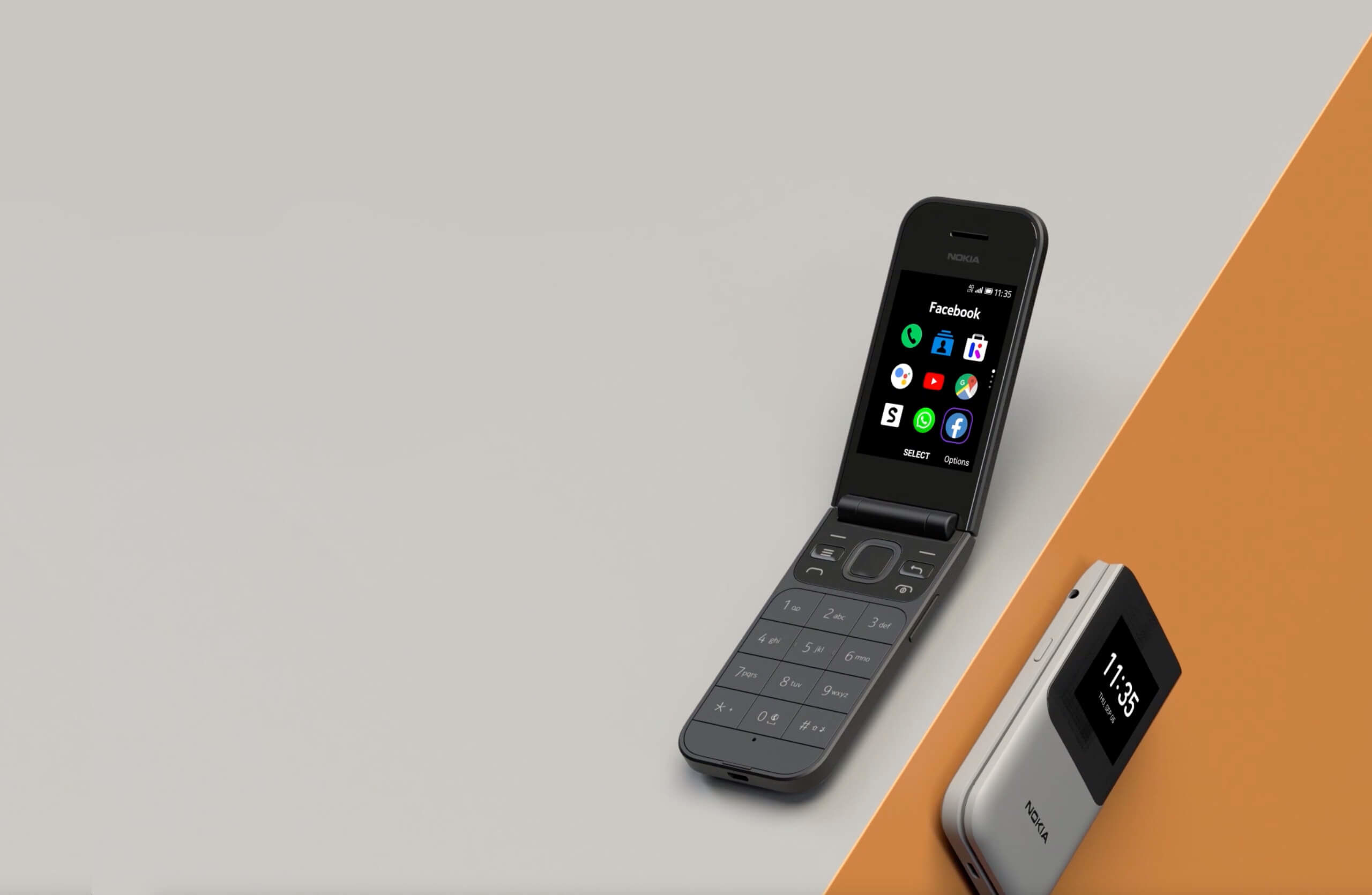 Раскладушка Nokia 2720 Flip возвращается на рынки
