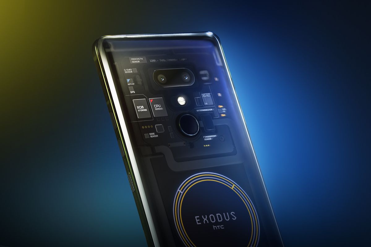 Бюджетный блокчейн-смартфон Exodus 1s от HTC