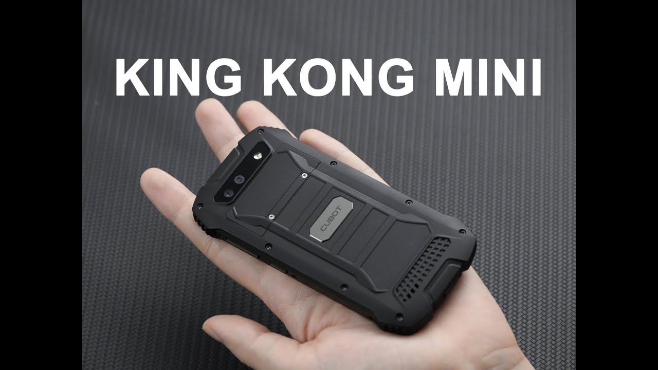 Cubot King Kong Mini – микросмартфон с качественной защитой