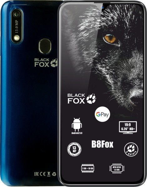 Анонсирован новый простенький смартфон Black Fox B8Fox с поддержкой NFC