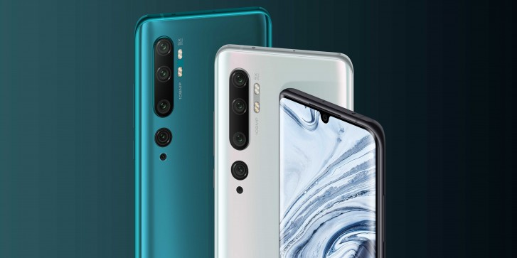 Представлены новые  Xiaomi Mi Note 10 и Mi Note 10 Pro: смартфоны с 108-МП пентакамерами