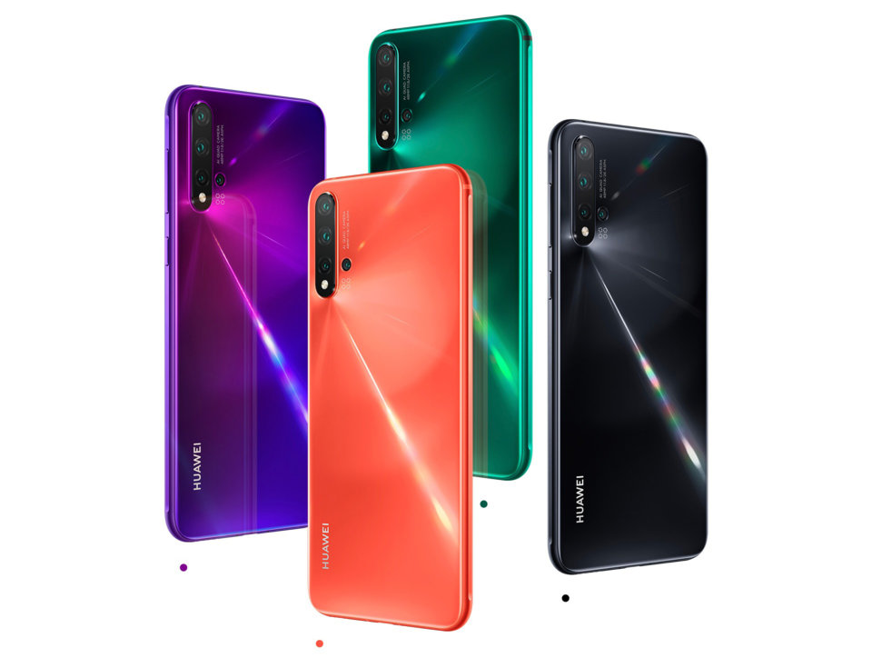 Huawei Nova 5T Pro: смартфон среднего уровня  с «дыркой» в экране и 8 ГБ оперативки