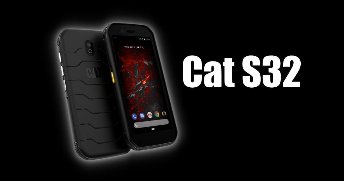Caterpillar Cat S32: новый защищенный смартфон представлен в Лас-Вегасе 