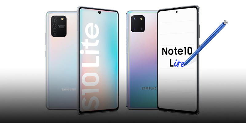 Новые устройства от Samsung для флагманских линеек: Galaxy S10 Lite и Galaxy Note10 Lite