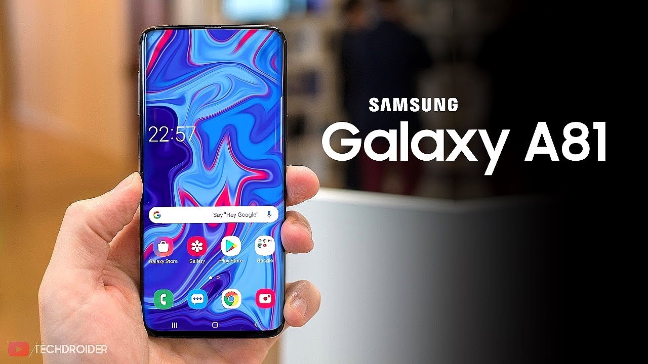 Samsung Galaxy A81 может остаться без оригинальной поворотной камеры