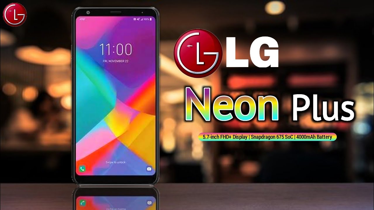 Новый 4G-смартфон LG Neon Plus для оператора AT&T