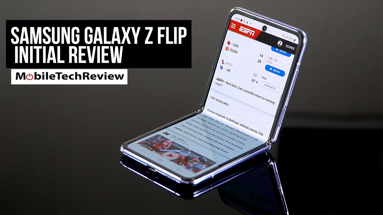 Гнущийся Samsung Galaxy Z Flip в форме «пудреницы»