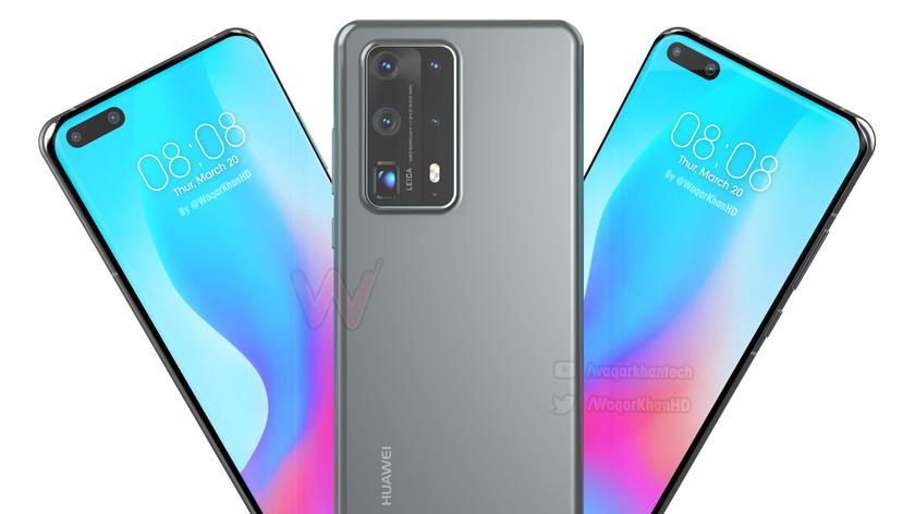 Флагман Huawei P40 Pro снабдят экраном с частотой обновления 120 Гц