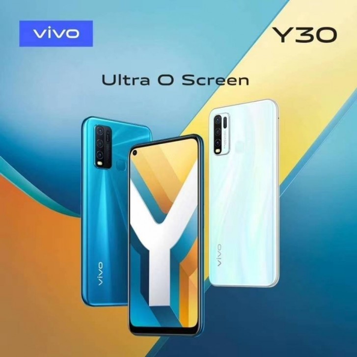 Новинка Vivo Y30 - ценник в 200 $ и экран с отверстием