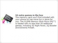 Sony Ericsson F305 будет поставляться с 61 игрой в комплекте - изображение