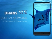 Компания Uhans опубликовала первые снимки смартфона Uhans MX  - изображение
