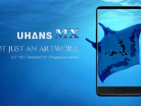Uhans Mix 2 - новый безрамочник с чипом Helio P30  - изображение