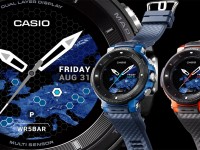 Casio Pro Trek Smart WSD-F30: умные часы с цветным и черно-белым экраном - изображение