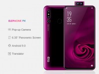 Анонс смартфона Elephone PX: выдвижная фронтальная камера и безрамочный экран - изображение