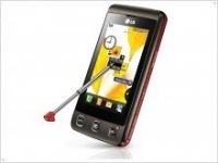 LG KP500 - телефон LG с полностью сенсорным экраном - изображение