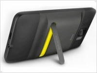 Улучшенная батарея HTC HD2 играет роль подставки - изображение