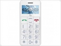 Мобильный телефон Fly Ezzy2 для пожилых людей - изображение