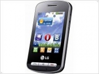 Недорогой тачфон LG T315i с поддержкой социальных сетей - изображение