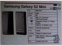 Samsung Galaxy S II Mini - первая информация - изображение