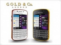 Золотой BlackBerry Q10 - изображение