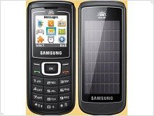 Телефон с солнечными батареями - Samsung E1107 Crest Solar