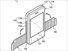 Samsung запатентовала «крылатую» QWERTY-клавиатуру